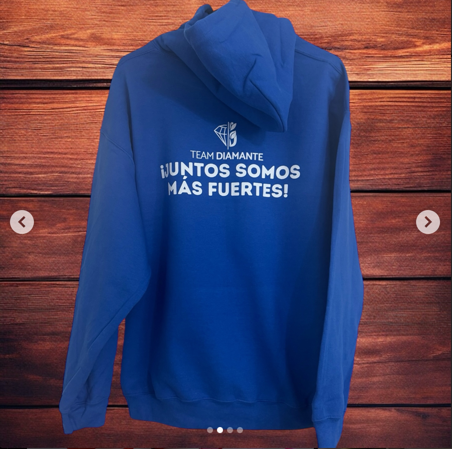 Team Diamante Blue Hoodie